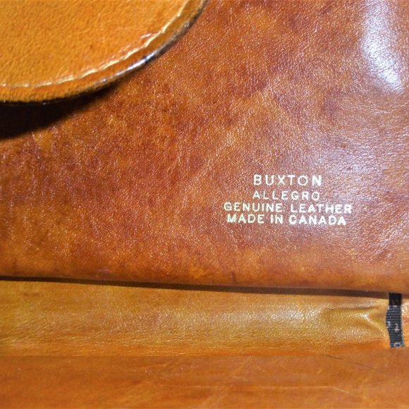 BUXTON Vintage LEATHER WALLET Credit Card Holder Purse Change Purse - Picture 5 of 10